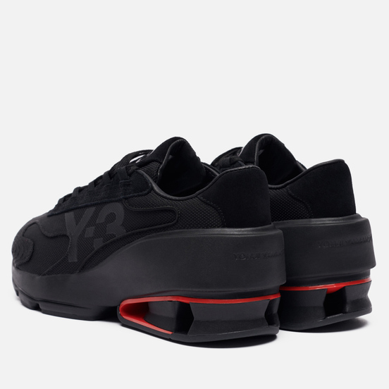 Кроссовки Y-3 Sukui II Core Black/Core Black/Solar Red