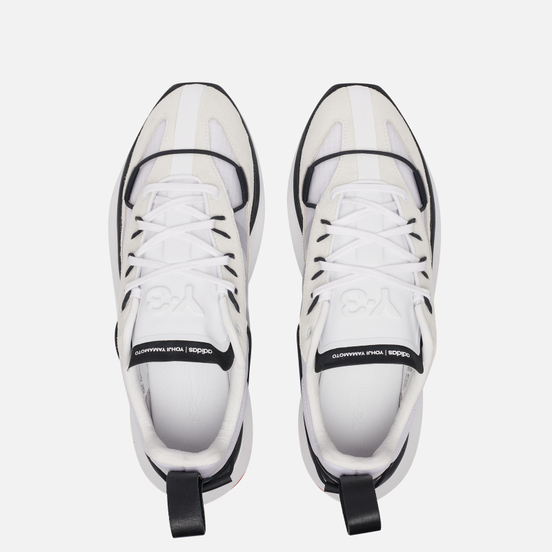 Кроссовки Y-3 Shiku Run Core White/Black/Red