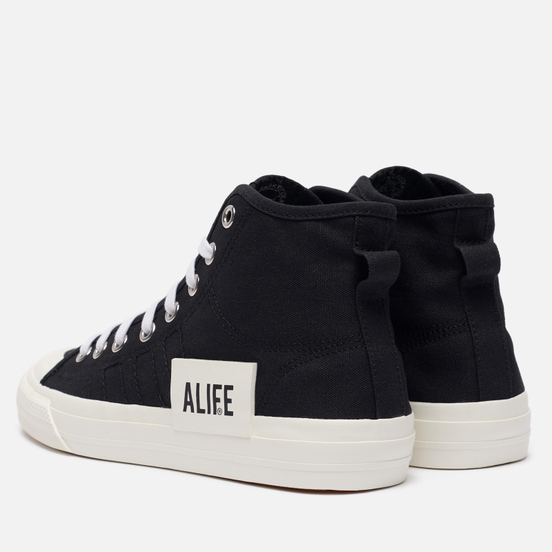 Кеды adidas Originals x Alife Nizza High Core Black/Off White/Off White