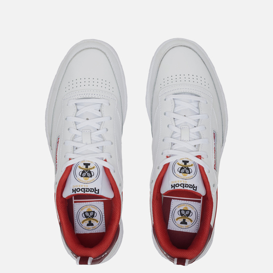 Кроссовки Reebok Club C 85 35th Anniversary Legacy Red/Merlot/White
