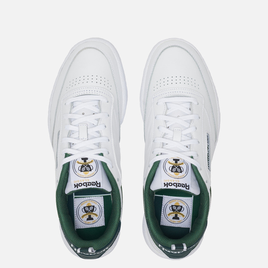 Кроссовки Reebok Club C 85 35th Anniversary Utility Green/Ivy Green/White