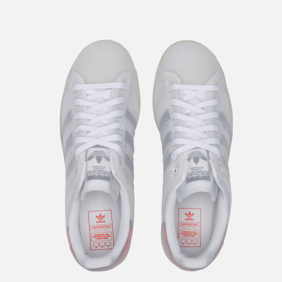 Кроссовки adidas Originals Superstar Futureshell Cloud White/Core Black/Semi Solar Red