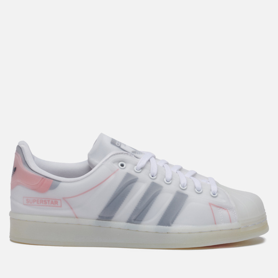 Кроссовки adidas Originals Superstar Futureshell Cloud White/Core Black/Semi Solar Red