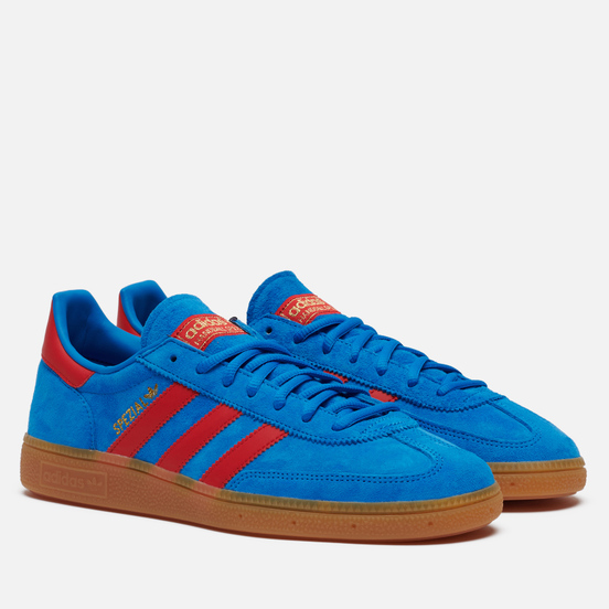 Кроссовки adidas Originals Handball Spezial Bright Blue/Vivid Red/Gold Metallic
