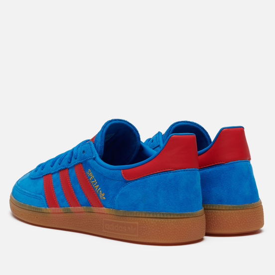 Кроссовки adidas Originals Handball Spezial Bright Blue/Vivid Red/Gold Metallic