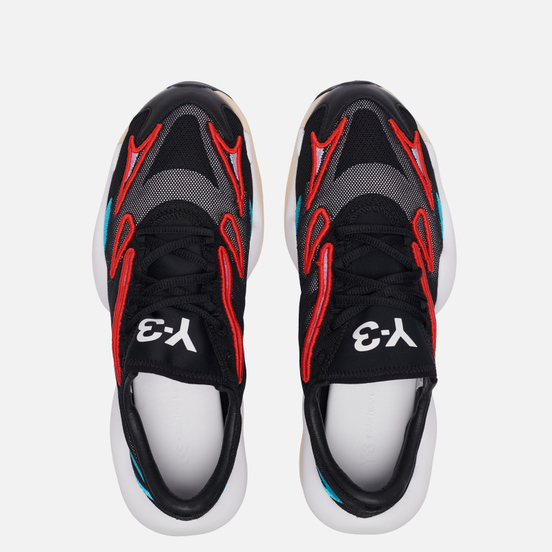 Кроссовки Y-3 Ren Black/White/Red