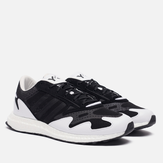 Мужские кроссовки Y-3 Rhisu Run Black/Black/White