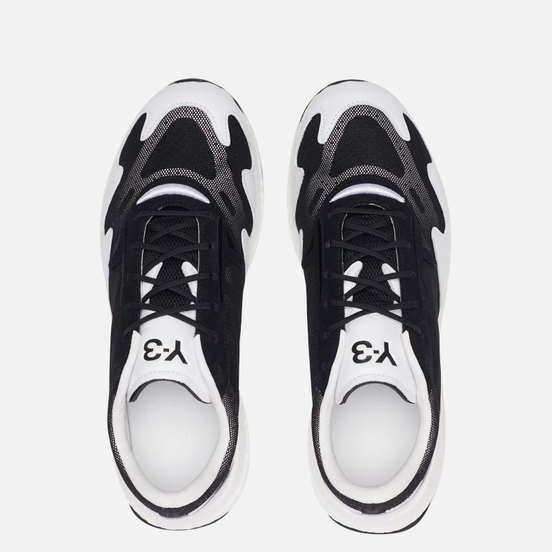 Мужские кроссовки Y-3 Rhisu Run Black/Black/White