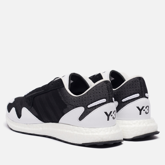 Мужские кроссовки Y-3 Rhisu Run Black/Black/White