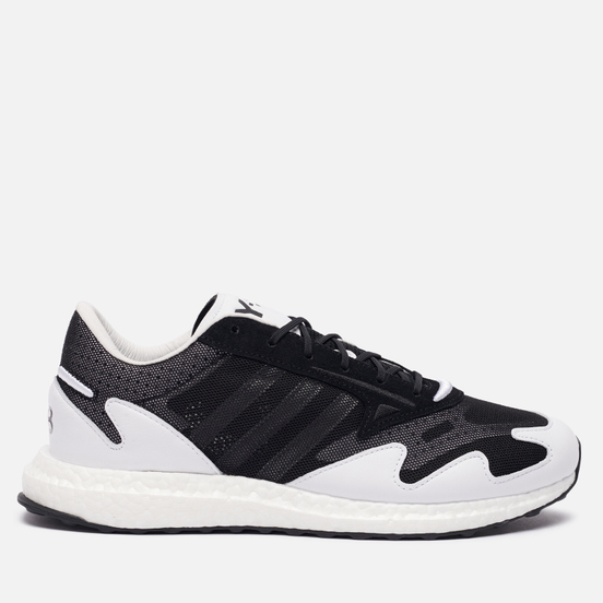 Мужские кроссовки Y-3 Rhisu Run Black/Black/White