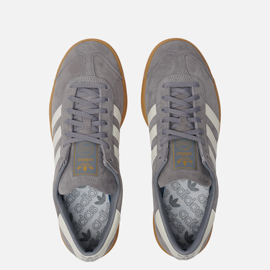Кроссовки adidas Originals Hamburg Grey/Off White/Gum