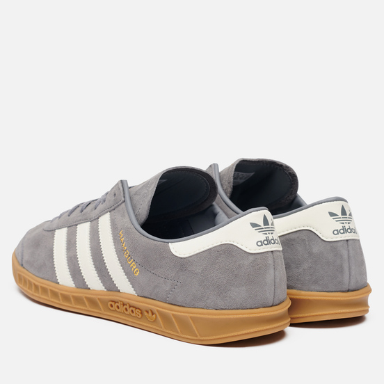 Кроссовки adidas Originals Hamburg Grey/Off White/Gum