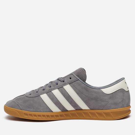 Кроссовки adidas Originals Hamburg Grey/Off White/Gum