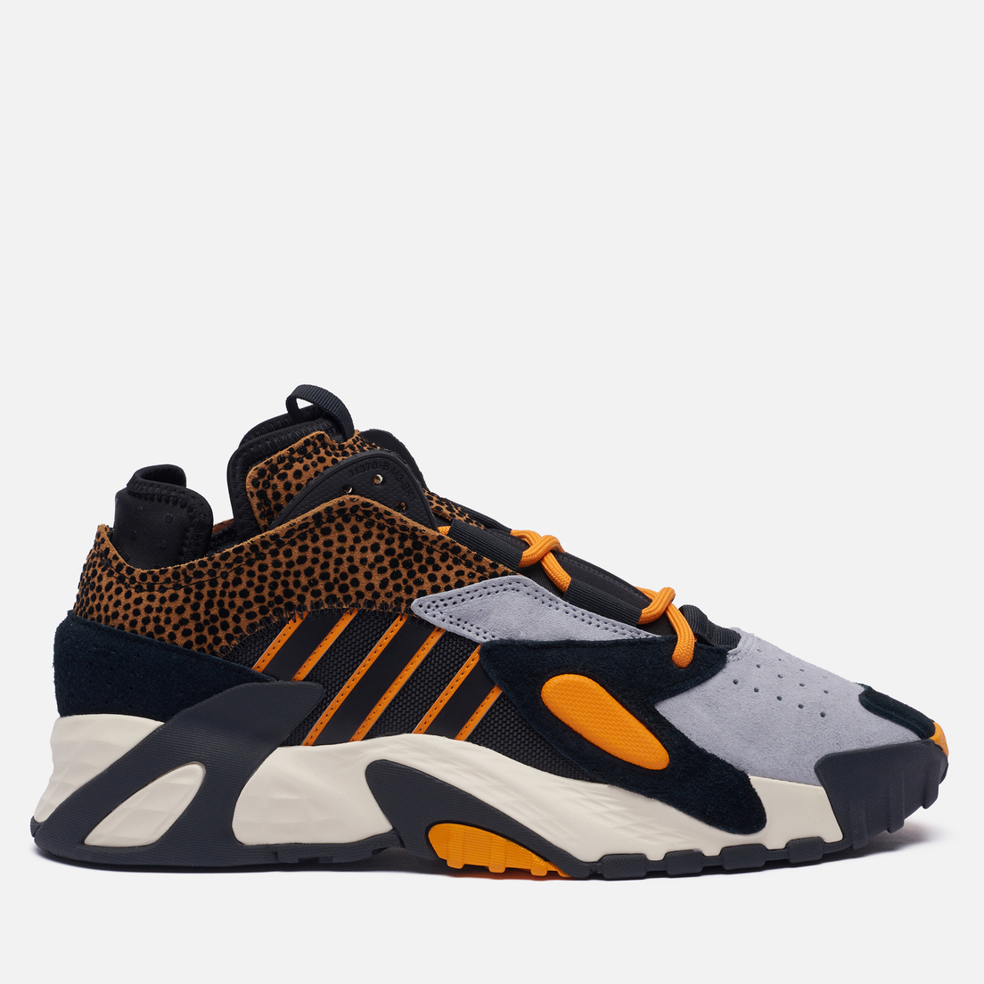 adidas originals streetball ii trainers in clear brown