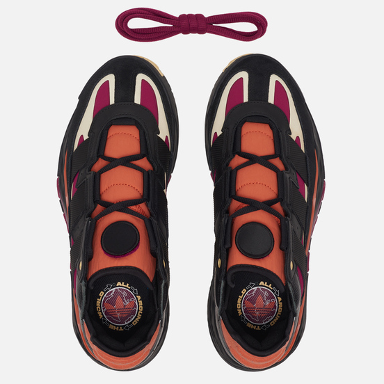 Мужские кроссовки adidas Originals Niteball Core Black/Power Berry/Orange Tint