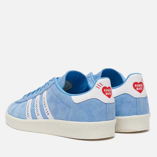 Мужские кроссовки adidas Originals x Human Made Campus Light Blue/White/Off White