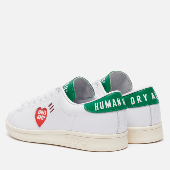 Кроссовки adidas Originals x Human Made Stan Smith Off White/White/Green