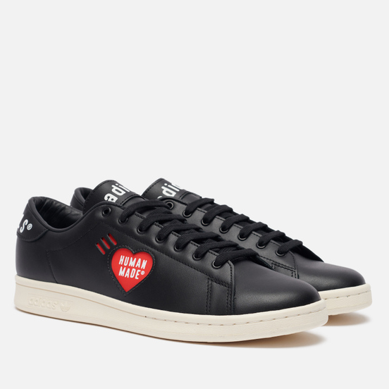 Мужские кроссовки adidas Originals x Human Made Stan Smith Core Black/White/Off White