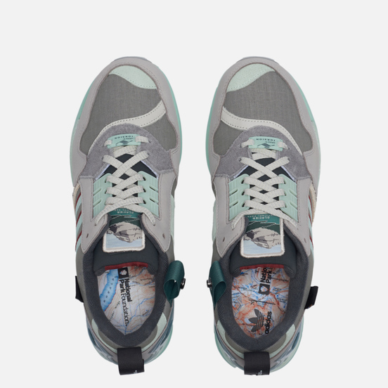 Мужские кроссовки adidas Originals x National Park ZX 9000 Cgrani/Dshgrn/Chsogr
