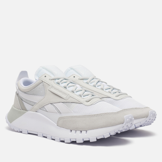 Кроссовки Reebok Classic Leather Legacy White/True Grey/Skull Grey