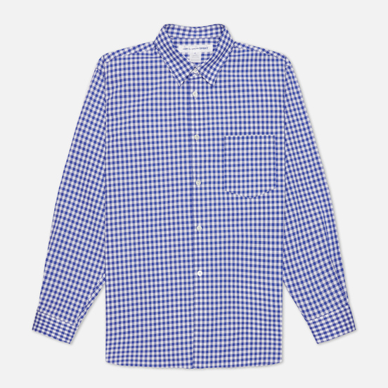 Мужская рубашка Comme des Garcons SHIRT Forever Gingham Blue