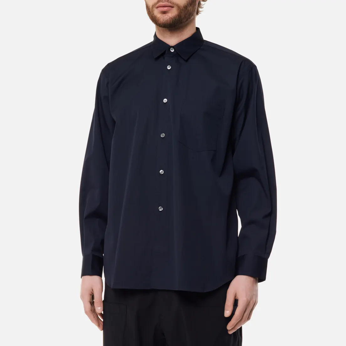 Comme des Garcons SHIRT Мужская рубашка Forever Wide Classic Cotton Poplin