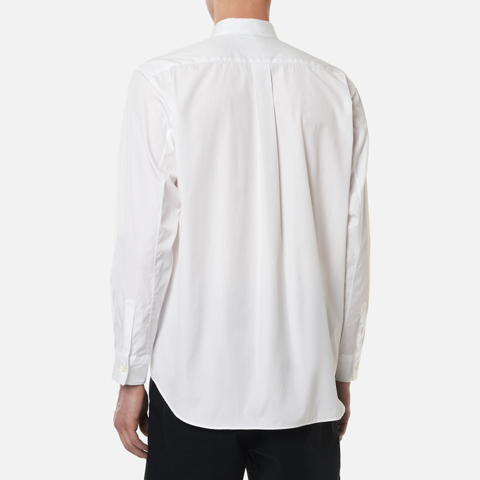 Мужская рубашка Comme des Garcons SHIRT, цвет белый, размер L FZ-B011-PER-3 Forever Wide Сlassic Cotton Poplin - фото 4