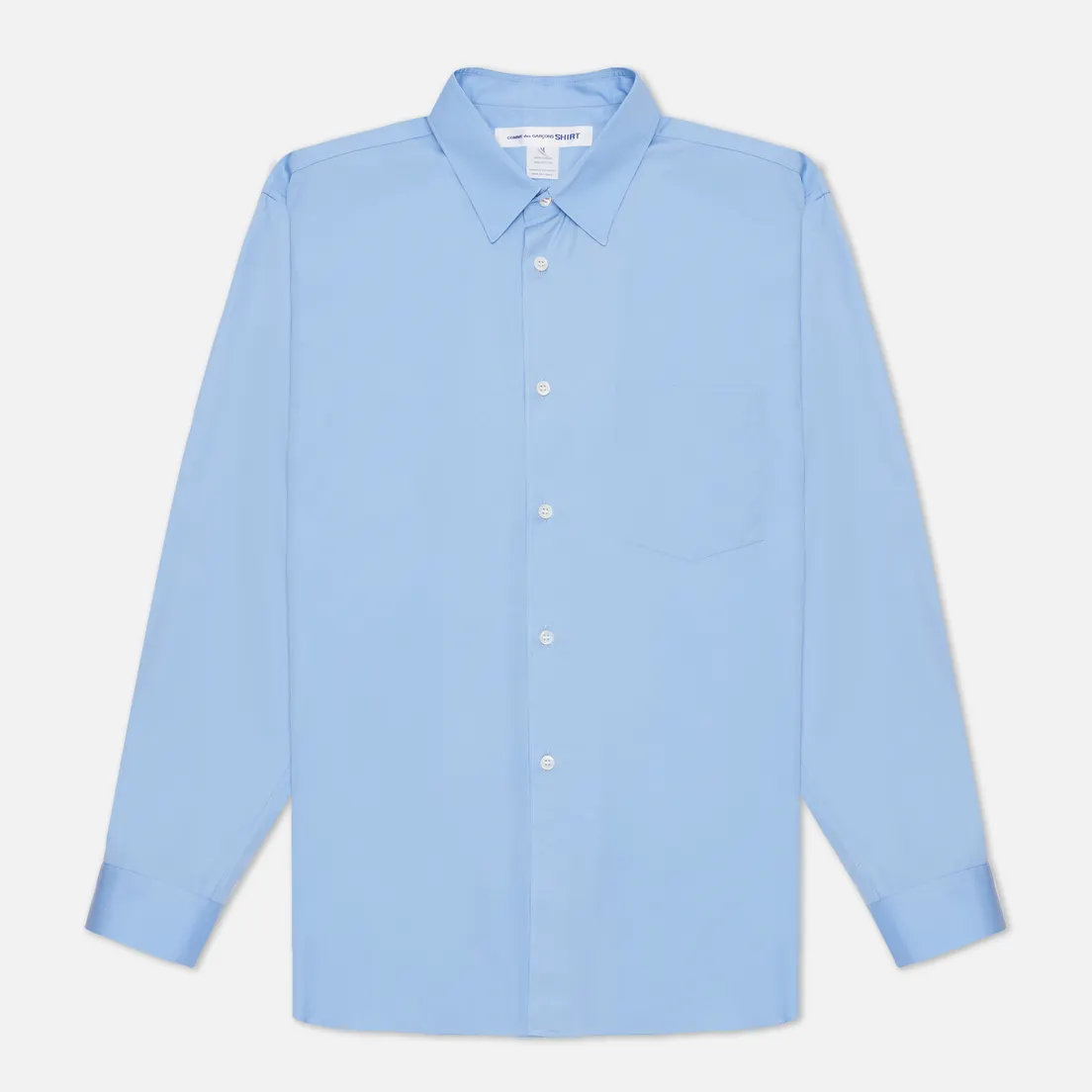 Comme des Garcons SHIRT Мужская рубашка Forever Wide Classic Cotton Poplin