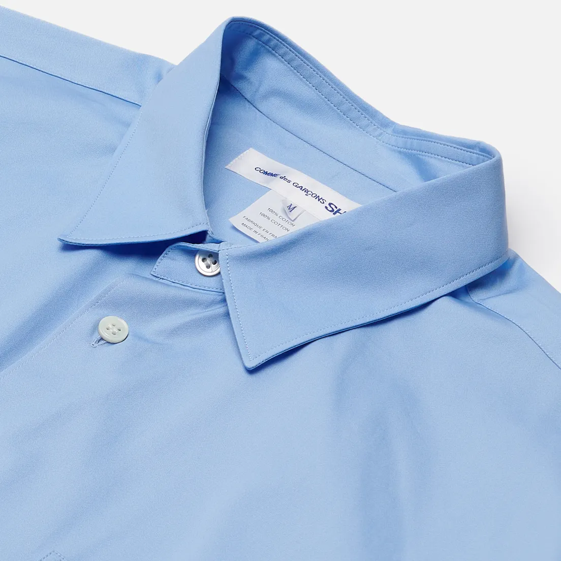 Comme des Garcons SHIRT Мужская рубашка Forever Wide Classic Cotton Poplin