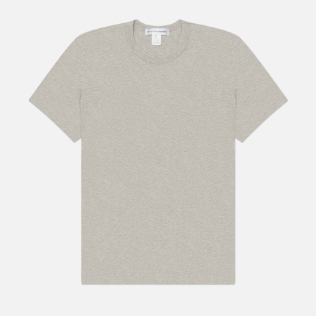 Мужская футболка Comme des Garcons SHIRT Forever Printed Logo Back, цвет серый, размер L