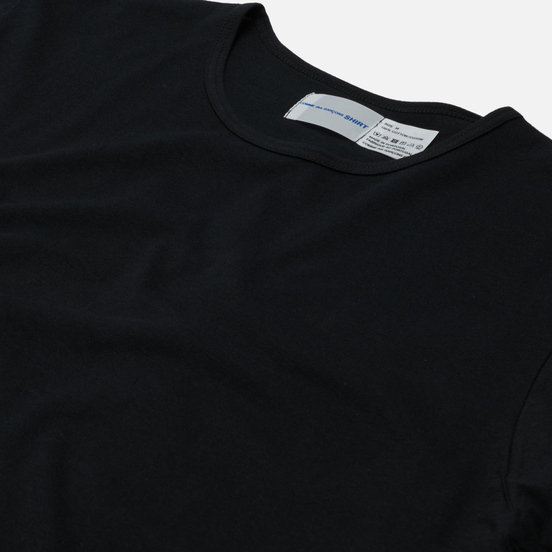 Мужская футболка Comme des Garcons SHIRT Forever Classic Crew Neck Black