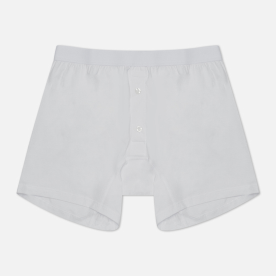 Мужские трусы Comme des Garcons SHIRT Forever Two Button Boxer White