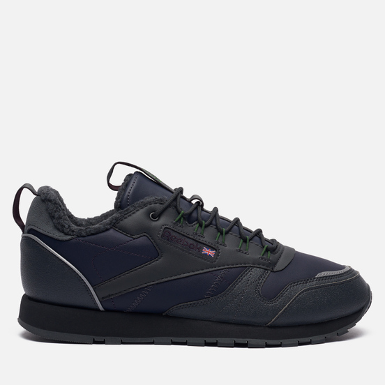 Мужские кроссовки Reebok Classic Leather MU Power Navy/Cold Grey/True Grey