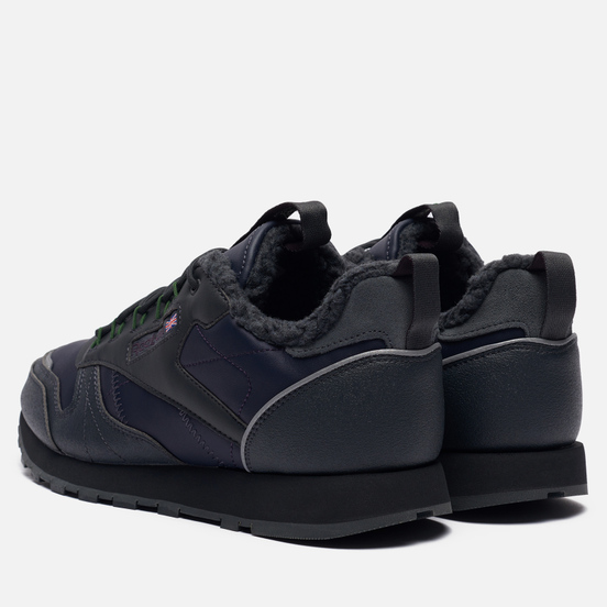 Мужские кроссовки Reebok Classic Leather MU Power Navy/Cold Grey/True Grey