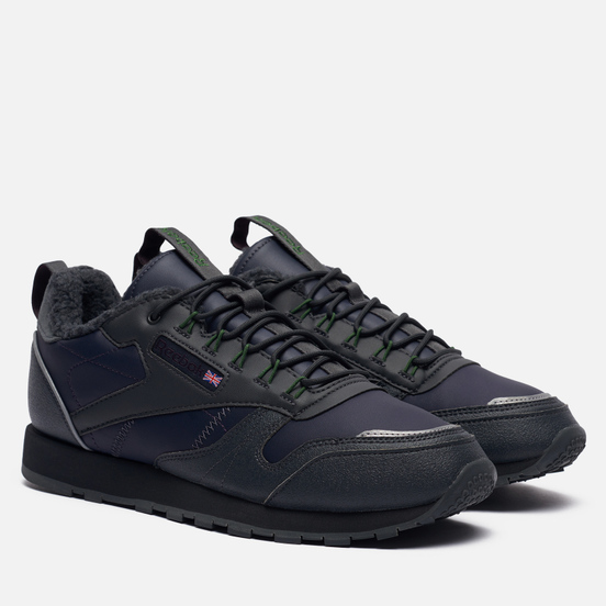 Мужские кроссовки Reebok Classic Leather MU Power Navy/Cold Grey/True Grey