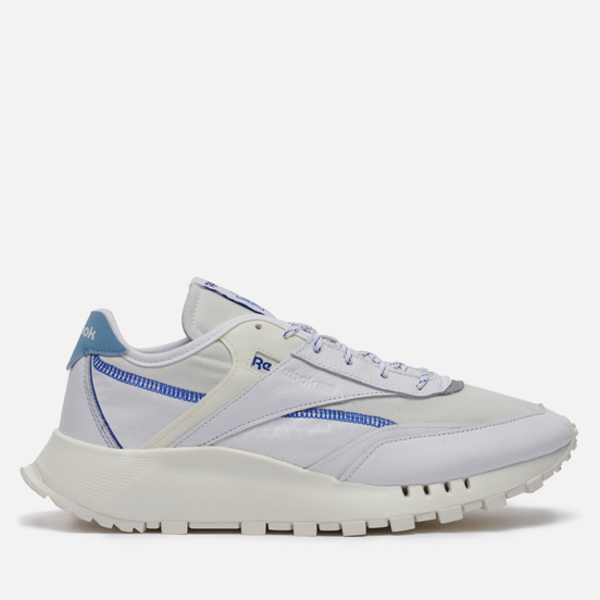 Кроссовки Reebok Classic Leather Legacy Pure White/Chalk/Court Blue