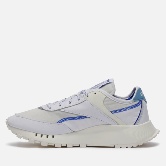 Кроссовки Reebok Classic Leather Legacy Pure White/Chalk/Court Blue