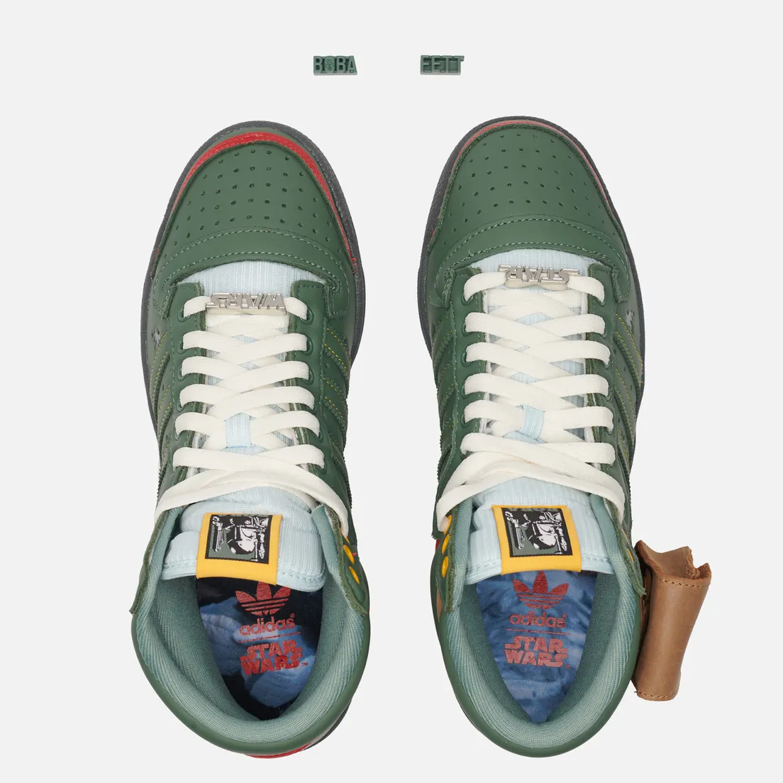 adidas Originals Мужские кроссовки x Star Wars Top Ten Hi Boba Fett
