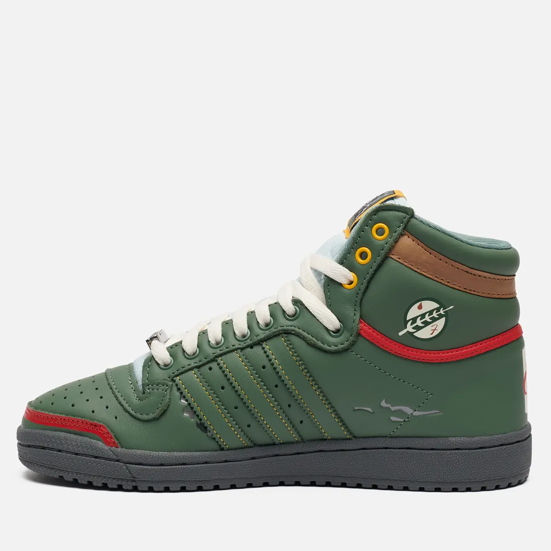 adidas Originals Мужские кроссовки x Star Wars Top Ten Hi Boba Fett