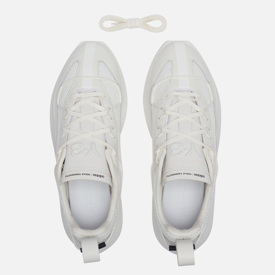 Кроссовки Y-3 Shiku Run Core White/Core White/Black