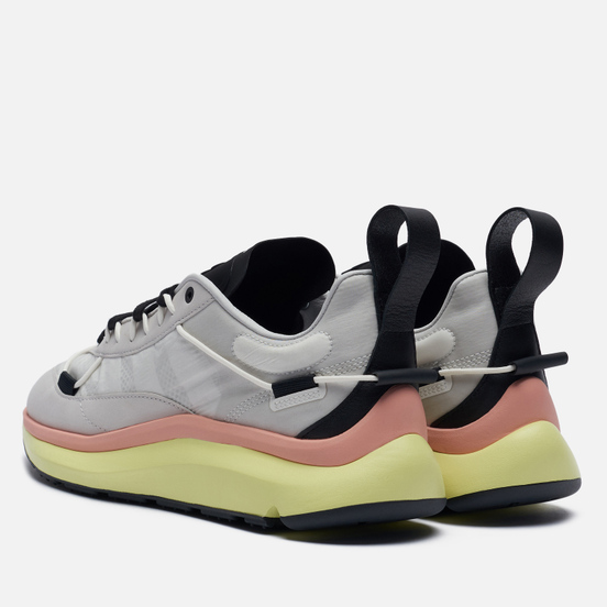 Кроссовки Y-3 Shiku Run Core White/Grey One/Hi-Res Yellow