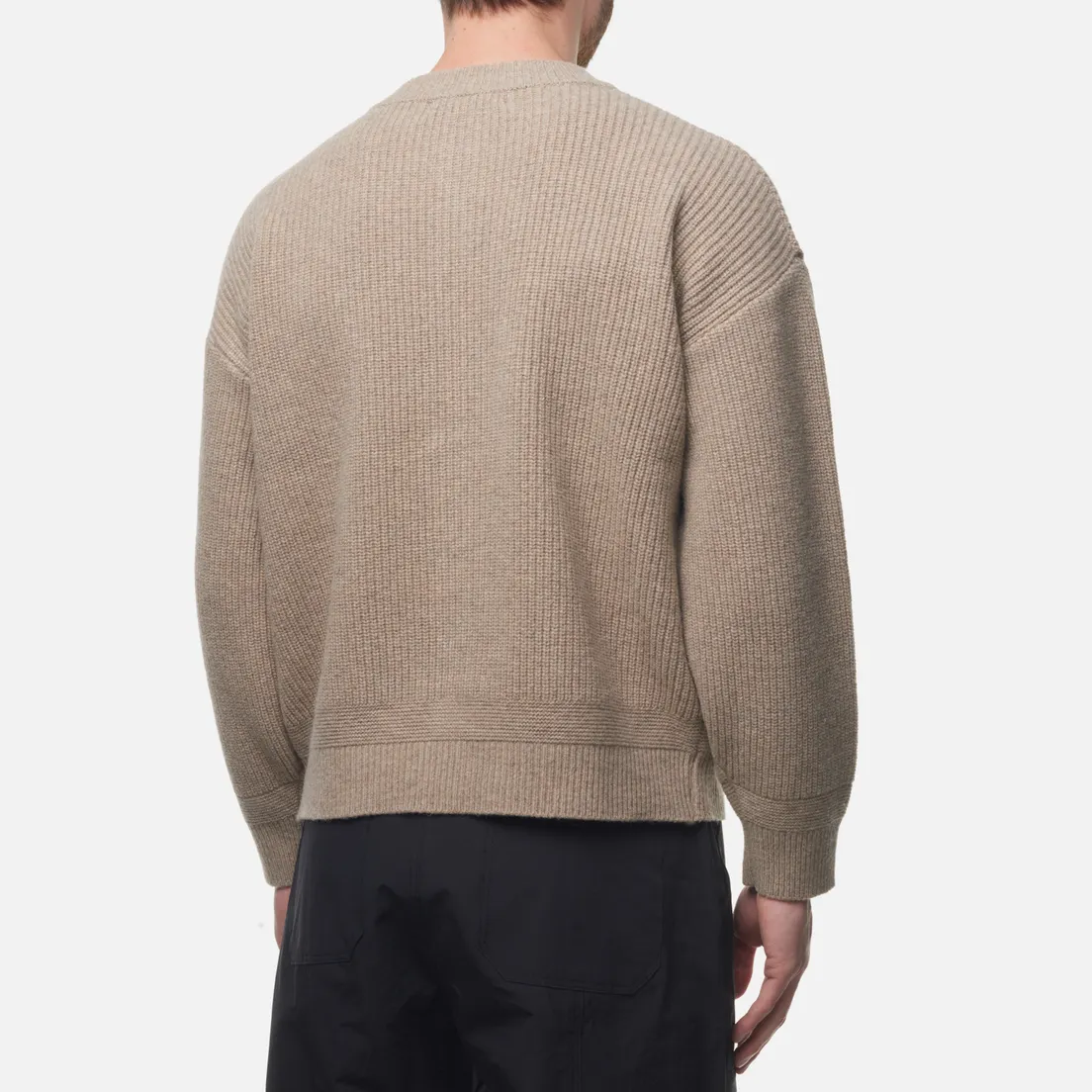 FrizmWORKS Мужской кардиган Heavy Wool Round