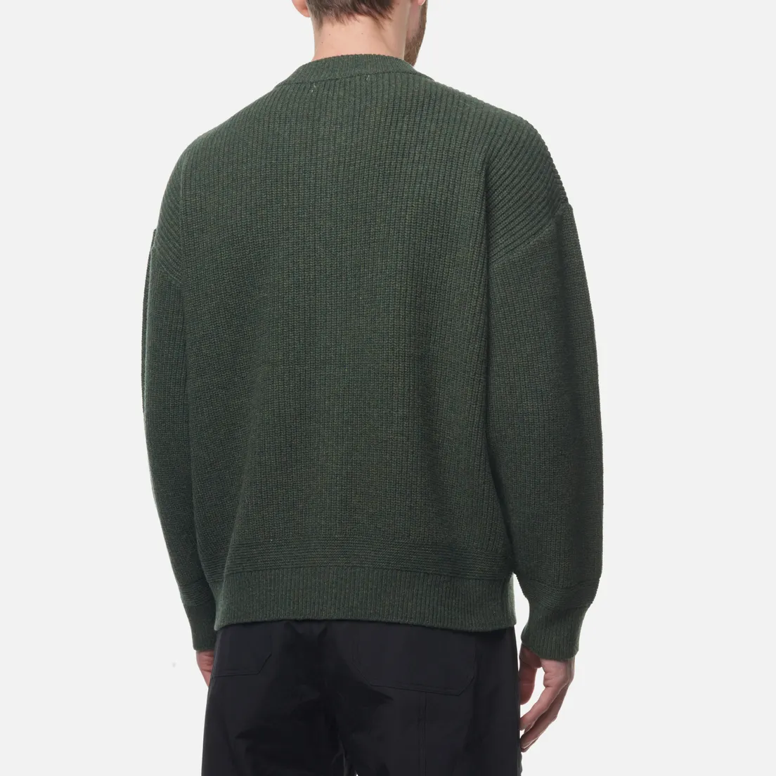 FrizmWORKS Мужской кардиган Heavy Wool Round