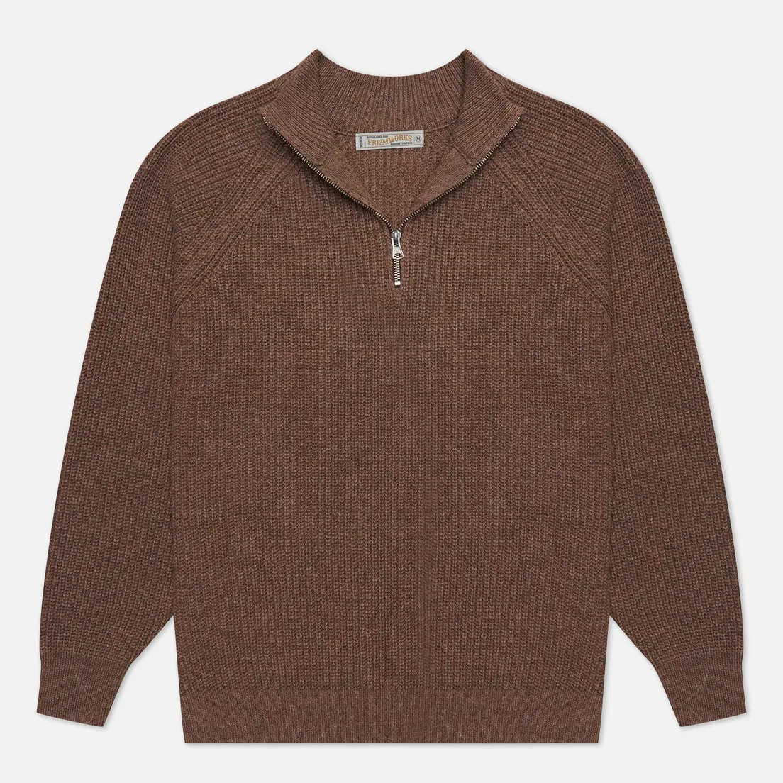 FrizmWORKS Мужской свитер Half Zip Mock Neck