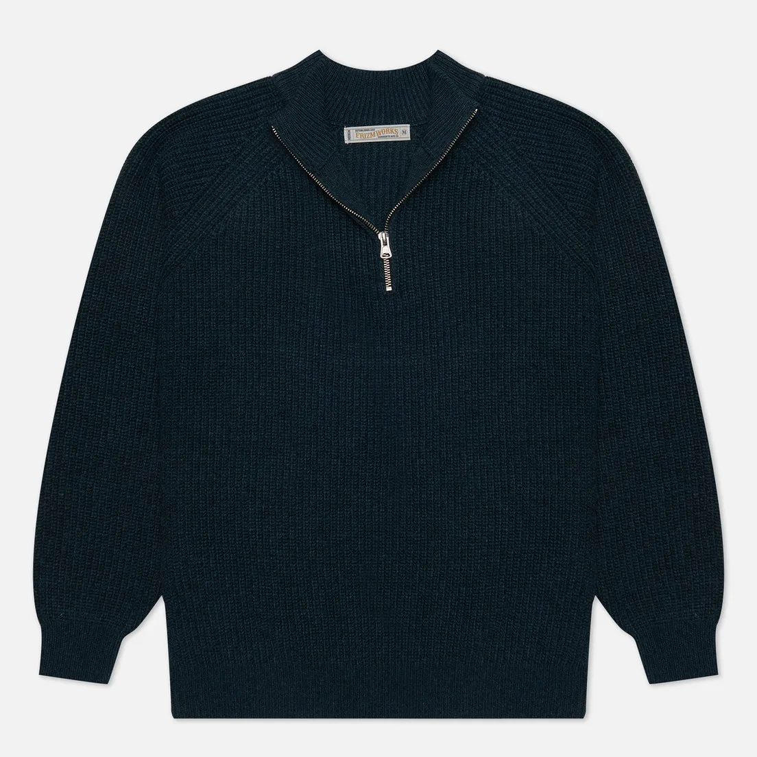 FrizmWORKS Мужской свитер Half Zip Mock Neck