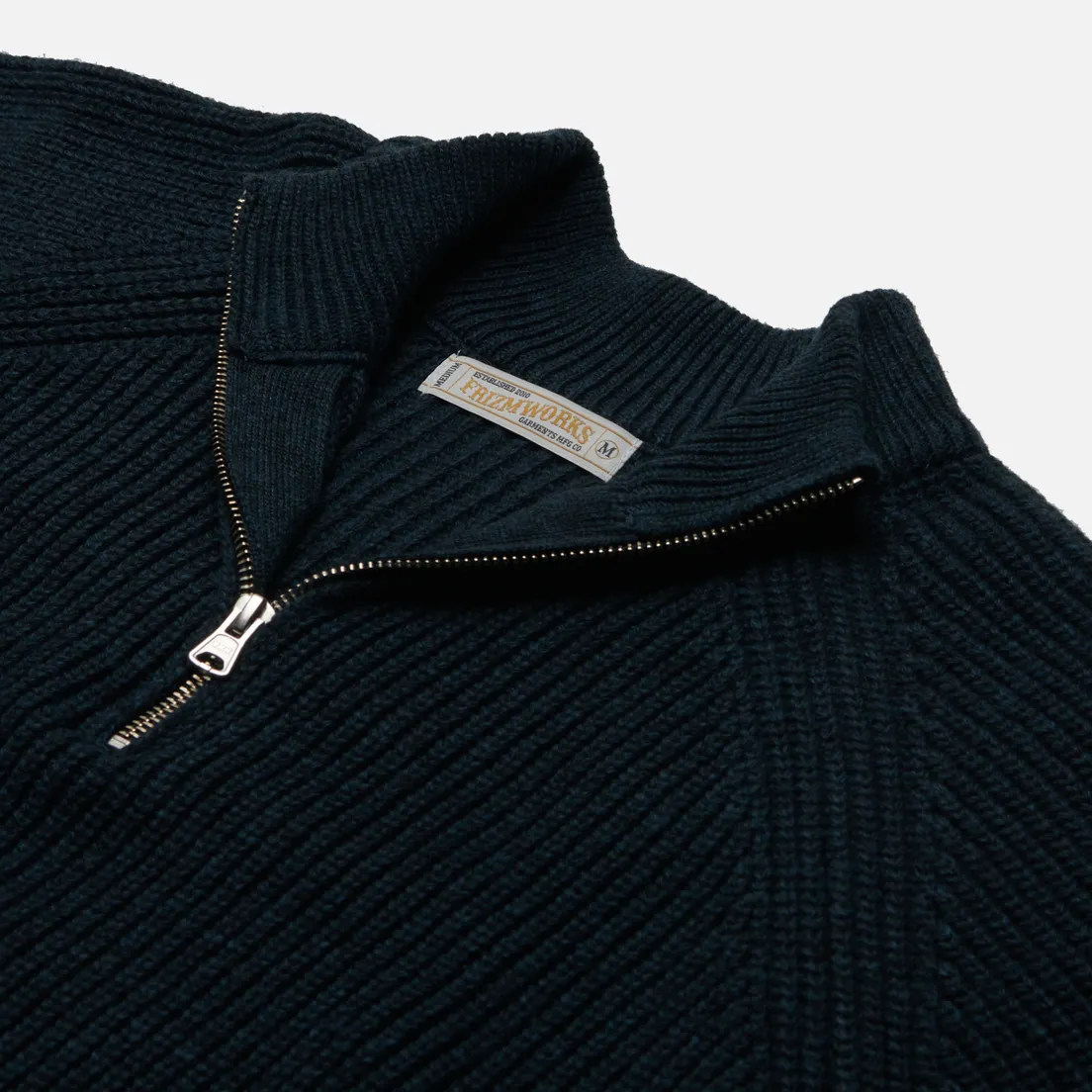 FrizmWORKS Мужской свитер Half Zip Mock Neck