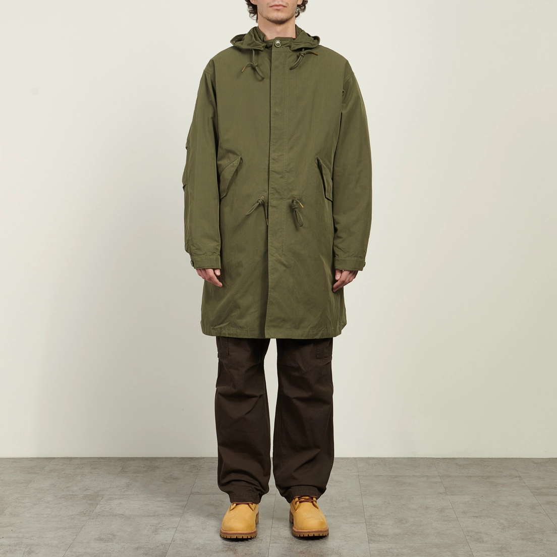 FrizmWORKS Мужская куртка парка Vincent M1965 Fishtail 004