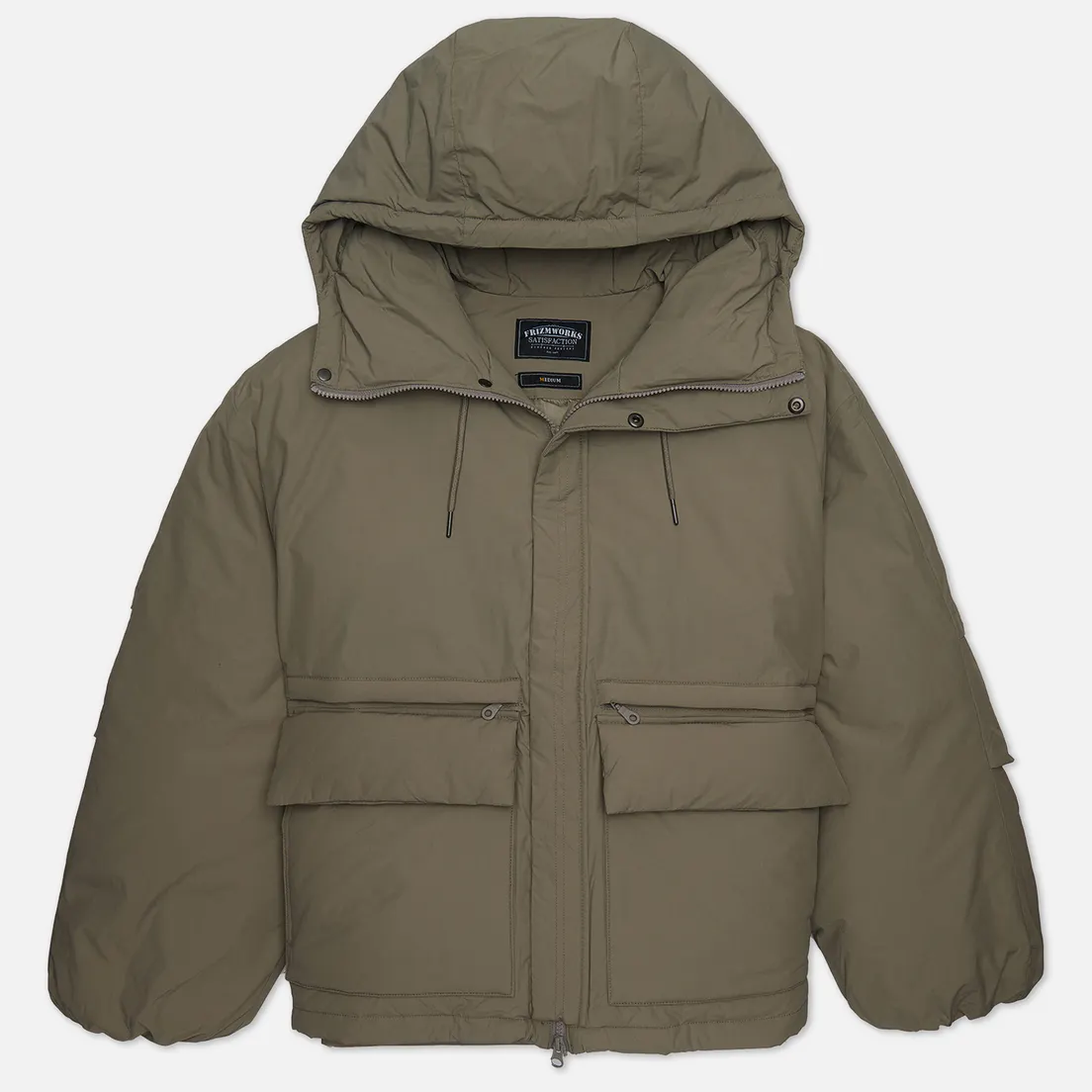 FrizmWORKS Мужской пуховик Hooded Puffer Down Parka
