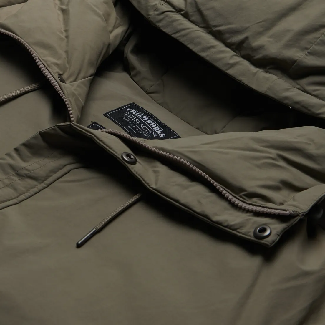 FrizmWORKS Мужской пуховик Hooded Puffer Down Parka