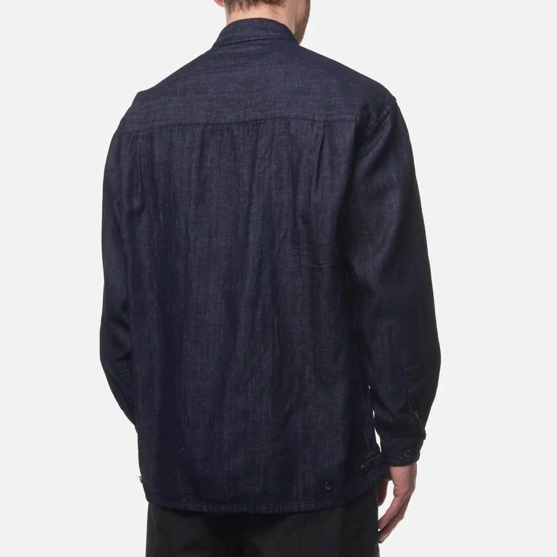 FrizmWORKS Мужская рубашка Denim Trucker Oversized